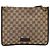 Borsa a Spalla GG Canvas Gucci Beige Oro 91762 Auth BAZ020 D'oro - vista 2