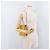 LOUIS VUITTON Bolsa de Accesorios Motto Monogram Vernis Beige M91136 LV Auth INZ016 - vista 22