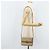 Christian Dior Bolsa de ombro em lona de favo de mel PVC bege dourado Auth ARZ784 - vista 23