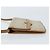 Christian Dior Bolsa de ombro em lona de favo de mel PVC bege dourado Auth ARZ784 - vista 5
