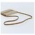 Christian Dior Bolsa de ombro em lona de favo de mel PVC bege dourado Auth ARZ784 - vista 7