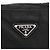 Borsa a Spalla PRADA Nylon Nero Argento Autentica BAZ163 - vista 14