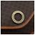 Céline Bolsa de ombro circular em lona Macadam CELINE em couro PVC marrom dourado Auth YKZ472 - vista 14