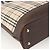 Burberry Borsa Tote Nova Check in Tela Beige Argento Auth INZ053 - vista 13
