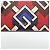 GUCCI Spielkartenetui Geometrisch G PVC Rot Blau Auth 174169SAM - Ansicht 12