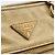 PRADA Borsa a Mano in Pelle 2 in 1 Beige Oro Auth 174345 D'oro - vista 17