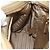 PRADA Borsa a Mano in Pelle 2 in 1 Beige Oro Auth 174345 D'oro - vista 23