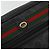 Borsa Sherry Line GG Supreme Web di GUCCI in PVC nero e oro 119 02 087 Auth YKZ950 D'oro - vista 14