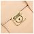 Borsa a mano in pelle Gancini Salvatore Ferragamo Rosa Oro Auth BSZ659 D'oro - vista 14