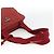 Borsa Tote PRADA in nylon rosso argento Auth hk3600 - vista 7