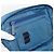 PRADA Vanity Borsa a Mano Nylon Blu Argento Auth YKZ1085 - vista 20