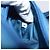 PRADA Vanity Borsa a Mano Nylon Blu Argento Auth YKZ1085 - vista 22