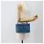 PRADA Vanity Borsa a Mano Nylon Blu Argento Auth YKZ1085 - vista 23