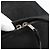 Zaino in tela nero e argento SAINT LAURENT Auth bs34220 - vista 19