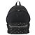 Zaino in tela nero e argento SAINT LAURENT Auth bs34220 - vista 2