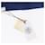 Hermès HERMES Towel Cotton 2 Set Blue Orange Auth 174685A  - view 5