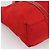 PRADA Bolsa de mão em nylon vermelho prata autêntica 174368 - vista 11
