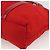 PRADA Bolsa de mão em nylon vermelho prata autêntica 174368 - vista 12