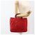 PRADA Bolsa de mão em nylon vermelho prata autêntica 174368 - vista 22