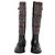 Dolce & Gabbana DOLCE&GABBANA Botas Largas Lana 37 Negro Auth 174624A - vista 2