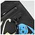 LOUIS VUITTON Taurillon Clemence LV Friend Pochette A4 Nera M80147 Auth YKZ1165SAM Nero - vista 13