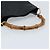 Borsa a mano in pelle Gucci Bamboo nera e oro 001 1638 3754 Auth YKZ262 Nero D'oro - vista 7