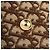 Sac à épaule en toile Trotter Christian Dior Beige Or Auth fm5276 Doré - vue 22