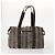 Pequin FENDI Pecan Canvas Tote Bag Beschichtete Leinwand 3 Set Braun Schwarz Auth ti3816 - Ansicht 2