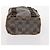 Pequin FENDI Pecan Canvas Tote Bag Beschichtete Leinwand 3 Set Braun Schwarz Auth ti3816 - Ansicht 20