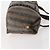 Pequin FENDI Pecan Canvas Tote Bag Beschichtete Leinwand 3 Set Braun Schwarz Auth ti3816 - Ansicht 4