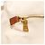 PRADA Canapa GM Borsa a mano in tela avorio oro Auth ka3683 D'oro Crudo - vista 19