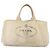 PRADA Canapa GM Borsa a mano in tela avorio oro Auth ka3683 D'oro Crudo - vista 2