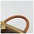 Céline CELINE Macadam Canvas Vanity Hand Bag PVC Leather Brown Gold Auth YKZ1479A Golden - view 8