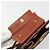 Pequin FENDI Pecan Canvas Handtasche PVC 2-Wege Schwarz Braun Auth INZ095 - Ansicht 17