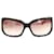 Versace Übergroße schwarze Sonnenbrille  - Ansicht 1