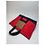 Vintage Marni Canvas Tote Bag Rot Schwarz Braun - Ansicht 10
