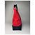 Vintage Marni Canvas Tote Bag Rot Schwarz Braun - Ansicht 8