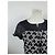 Vintage Courreges Abstraktes Kleid Schwarz Weiß M - Ansicht 12