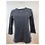 Vintage Courreges Canvas Rundhals schwarz-weiß - Ansicht 13