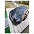 Borsa da viaggio Longchamp in pelle nera Nero - vista 7