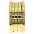 Bulgari Anello B.zero1 4 bande in oro giallo 18K Bvlgari - vista 3