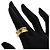 Bulgari Bvlgari B.zero1 2-Band Ring aus 18K Gelbgold - Ansicht 5