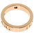 Bulgari Bvlgari Double Logo 1P Diamantring aus 18K Roségold - Ansicht 4