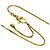 Collana Gucci Link to Love in Oro Giallo 18K - vista 3
