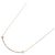 Collana T Smile Small in oro rosa 18K di Tiffany & Co. D'oro