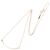 Collana T Smile Small in oro rosa 18K di Tiffany & Co. D'oro - vista 2