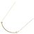 Collana T Smile in Oro Giallo di Tiffany & Co. D'oro