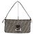 Borsa a Spalla Mamma Bucket Zucca di Fendi Marrone Cachi