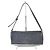 Borsa a spalla mini Fendi in denim Blu navy