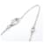 Van Cleef & Arpels Lotus Diamond Mini Necklace Silvery  - view 4